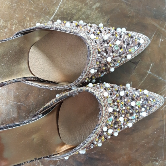 Beaded heels - Picture 5 of 7